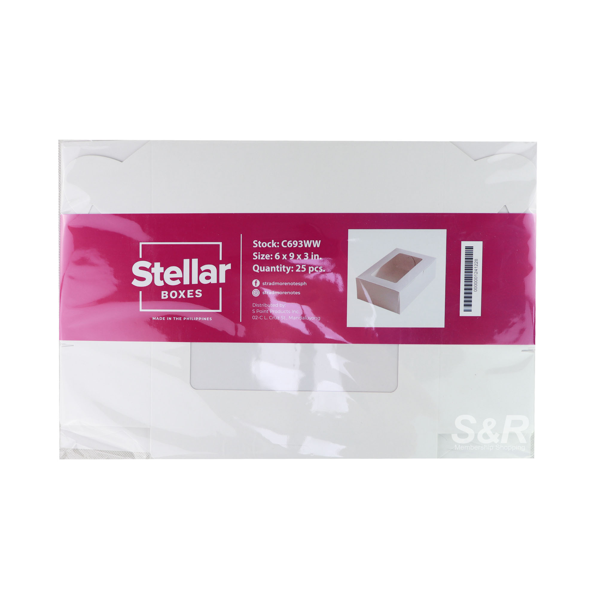 Stradmore Stellar Boxes C693WW 25pcs Stradmore Stellar Boxes C693WW 25pcs